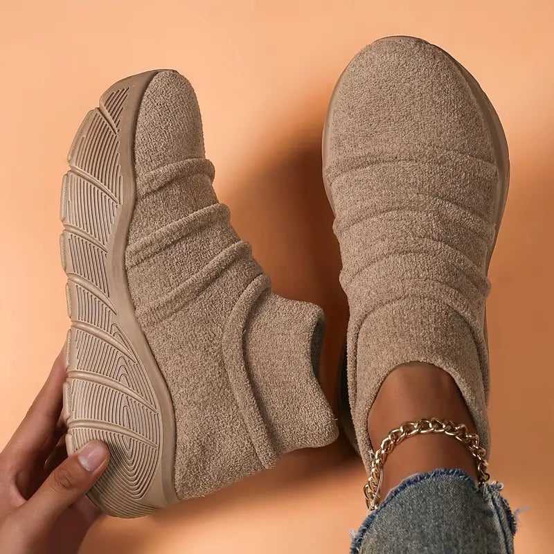 Gemütliche Plüsch-Laufschuhe für Frauen R&B