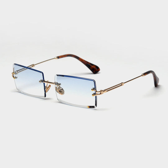 Heidi-Mode | Modische Rechteckige Sonnenbrille Im Retro Stil
