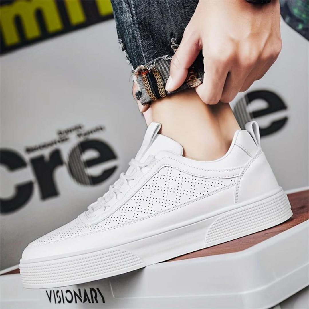 R&B | Bequeme Lässig Weiße Herrenschuhe