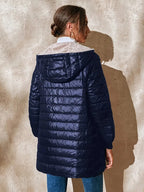 R&B | Fleece Gefütterte Jacke mit Reißverschluss