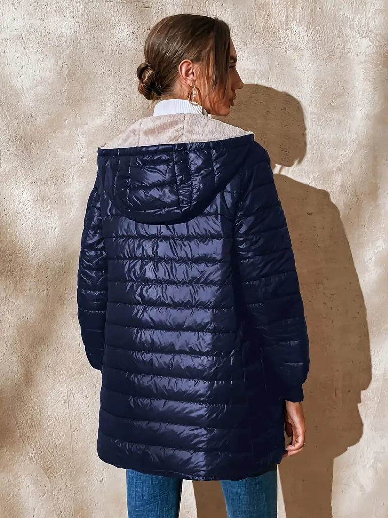 R&B | Fleece Gefütterte Jacke mit Reißverschluss