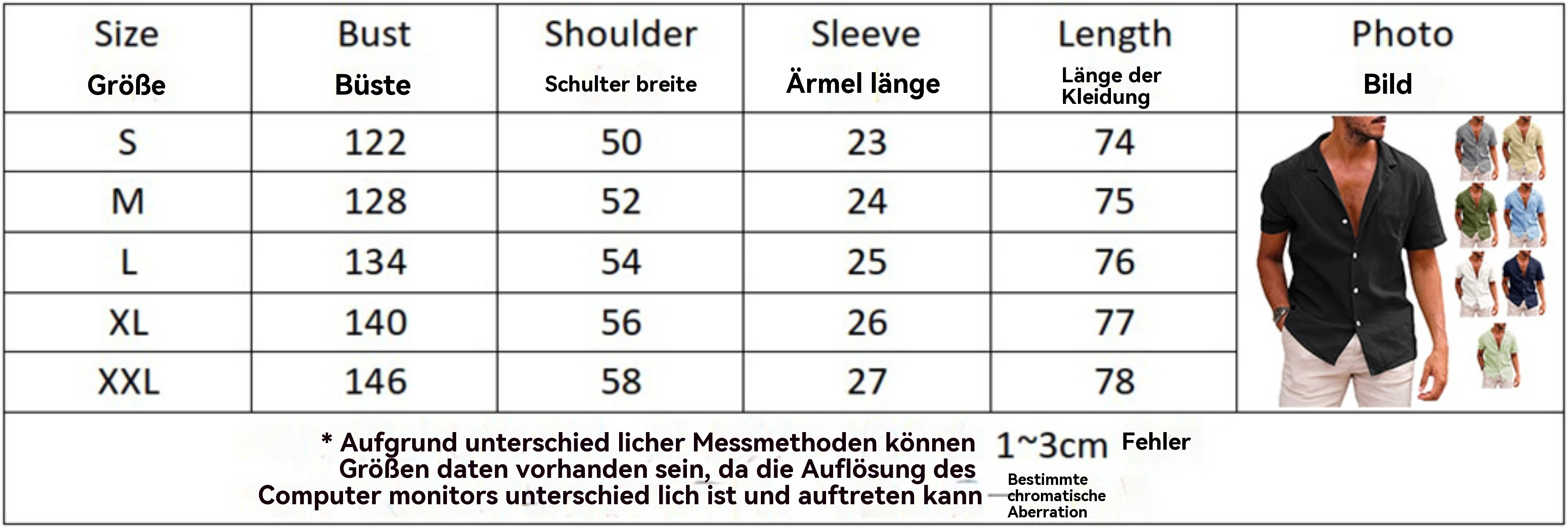 R&B | Atmungsaktives Hemd aus Baumwolle und Leinen mit Revers