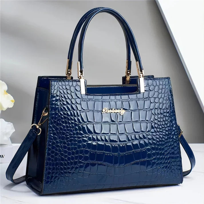 Heidi-Mode | Frauen glänzende handtasche