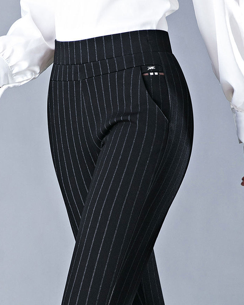 R&B | Hose mit Hoher Taille und Tasche