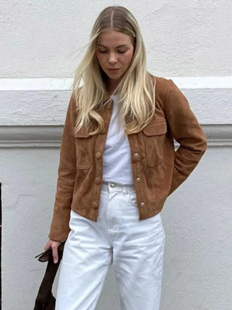 R&B | Elegante Wildlederjacke
