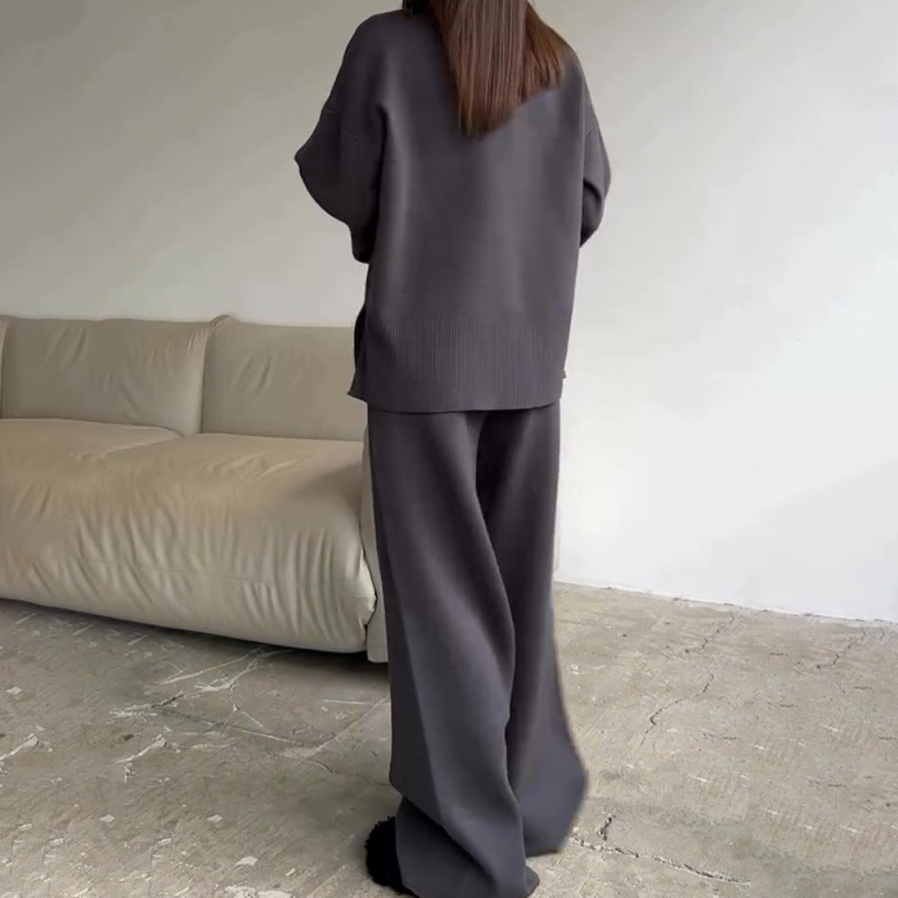R&B | Aus Strickpullover Und Hose für Damen