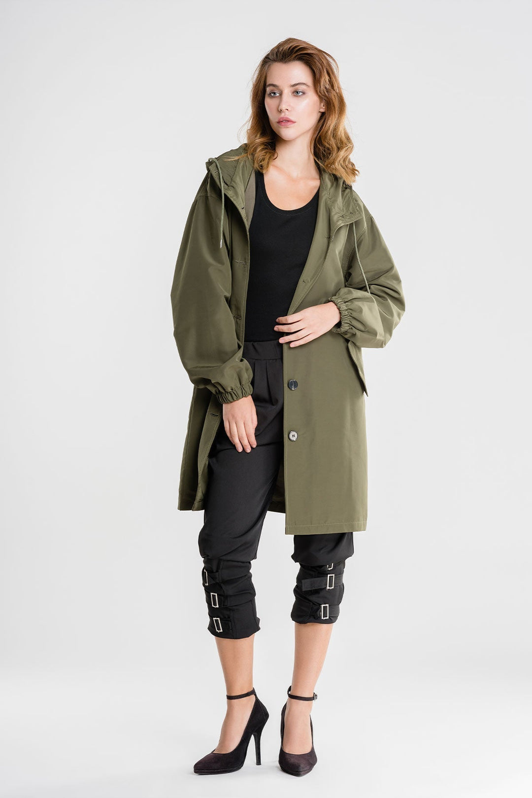R&B | Schicke Weiße Regenjacke