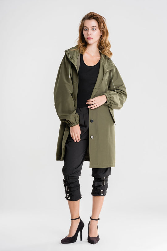 R&B | Schicke Weiße Regenjacke