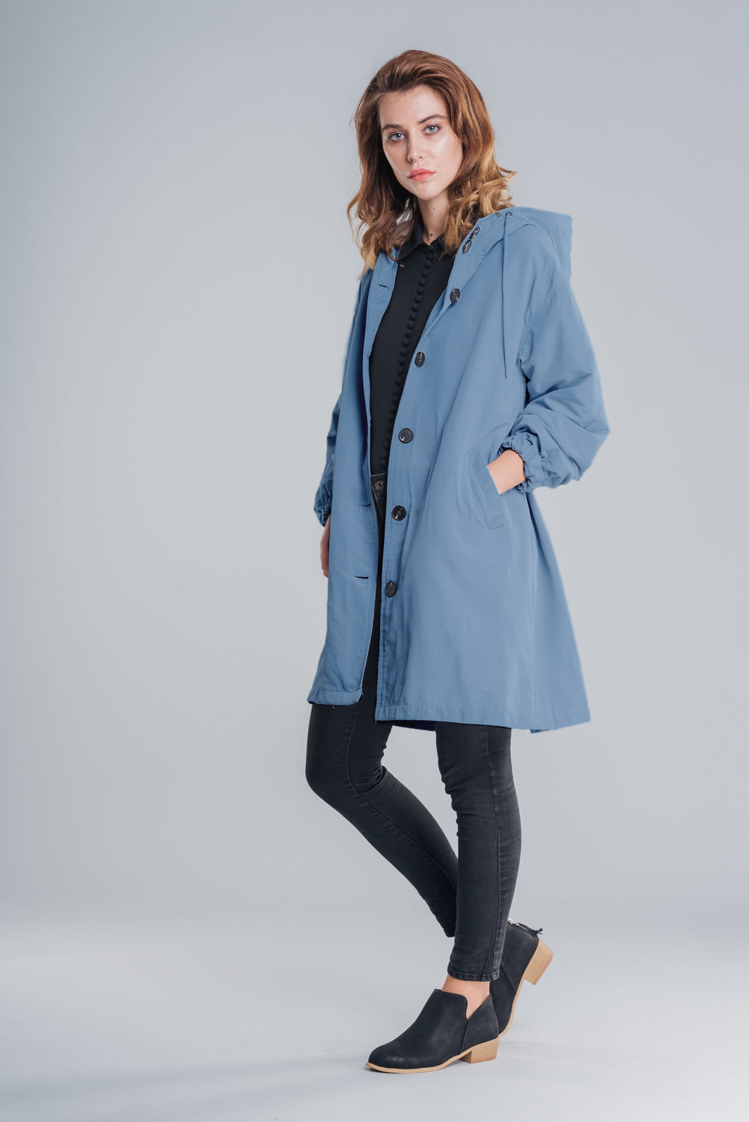 R&B | Schicke Weiße Regenjacke