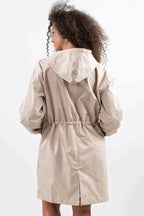 R&B | Kapuzen-Windbreaker Übergroße Regenjacke Für Frauen Ideal für Outdoor-Aktivitäten