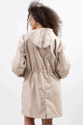R&B | Kapuzen-Windbreaker Übergroße Regenjacke Für Frauen Ideal für Outdoor-Aktivitäten