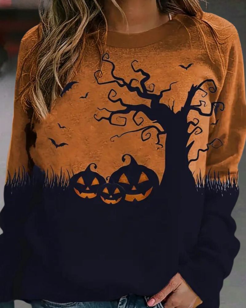 R&B | Lässiger Halloween-Pullover