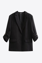 R&B | Reverskragen Langjacke Blazer