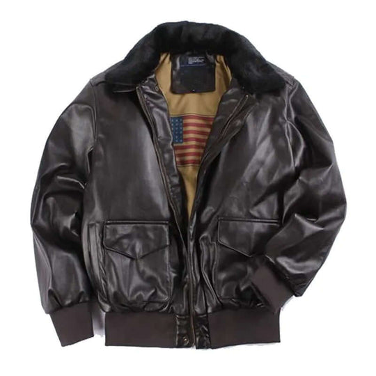 R&B | Herren Lederjacke mit praktischen Taschen