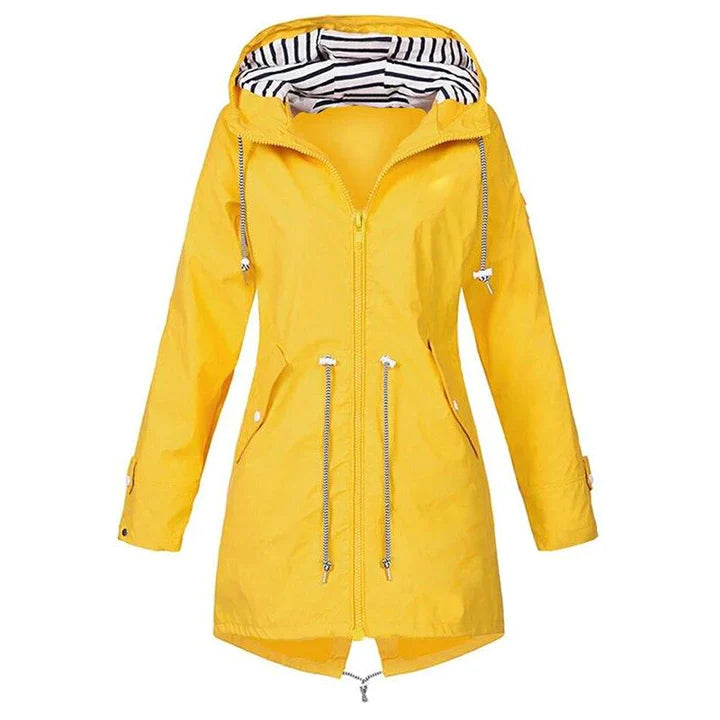 R&B | Wind- und wasserfeste lange Regenjacke