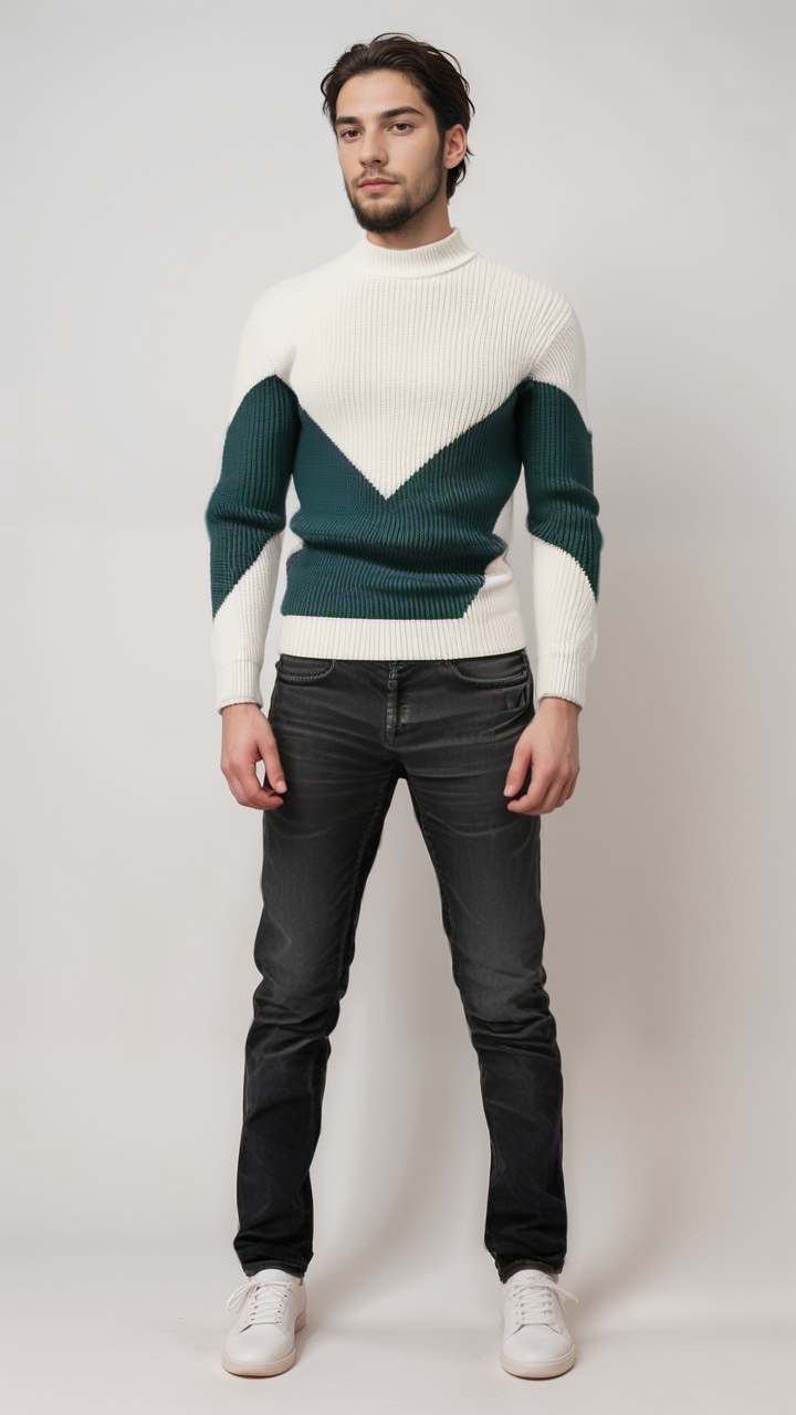 R&B | Moderne Strickjacke