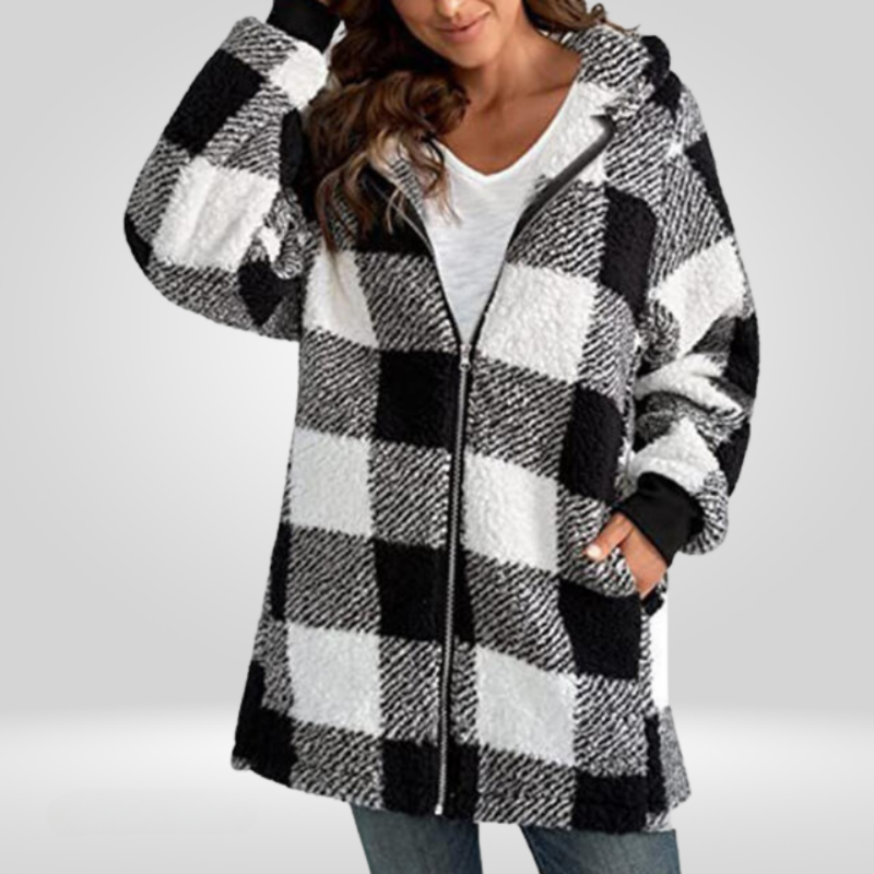 R&B | Schwarzer Mantel Damen