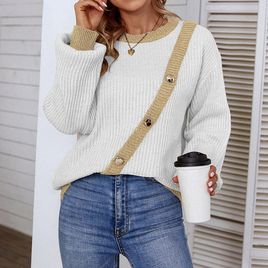 R&B | Pullover in Kontrastfarben