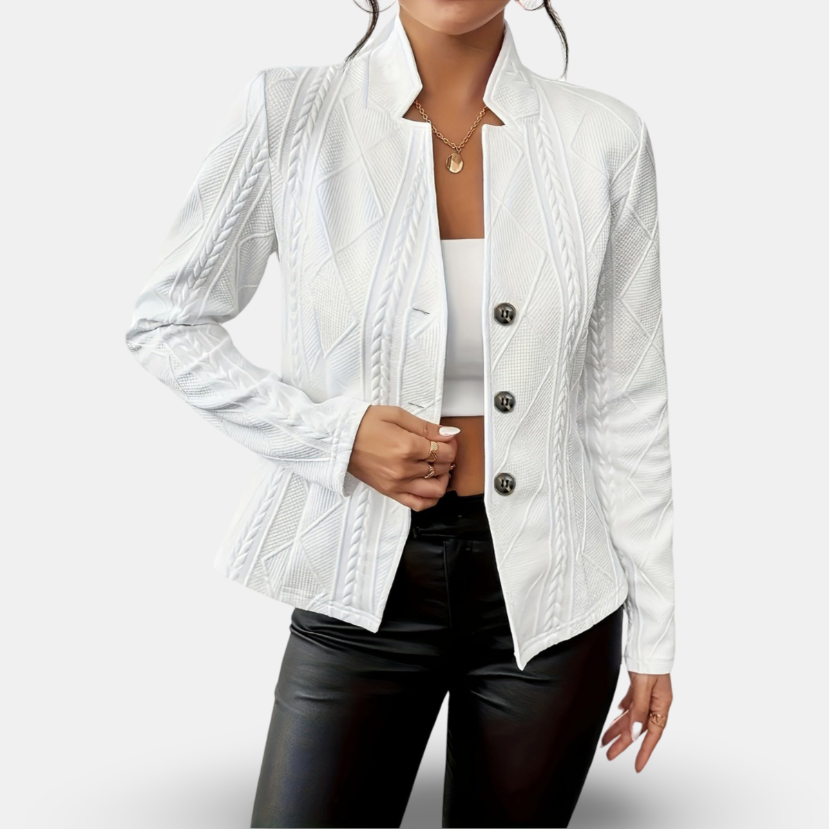 R&B | Elegante und Vielseitige Taillierte Jacke