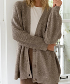 R&B | V-Ausschnitt-Cardigan für Frauen