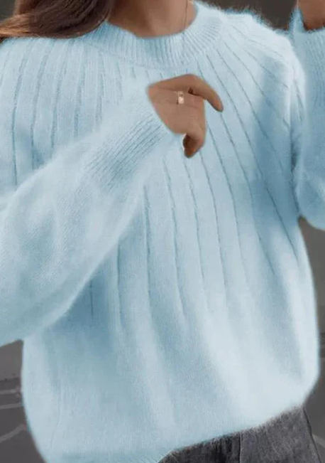 R&B | Flauschiger Strickpullover