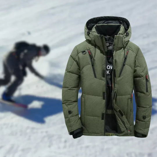 R&B | Hochwertige Winterjacke mit Abnehmbarem Hut