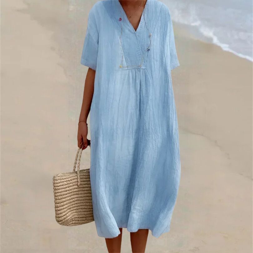 R&B | Bequeme Kleid Aus Leinen