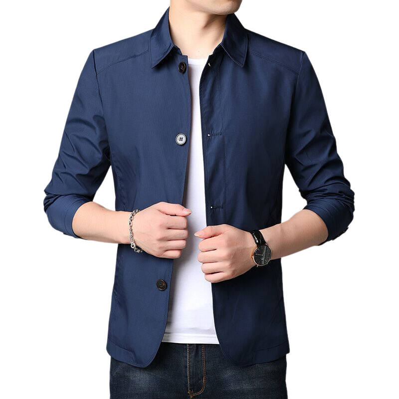 R&B | Casual, Lockere, Winddichte Jacke für Männer