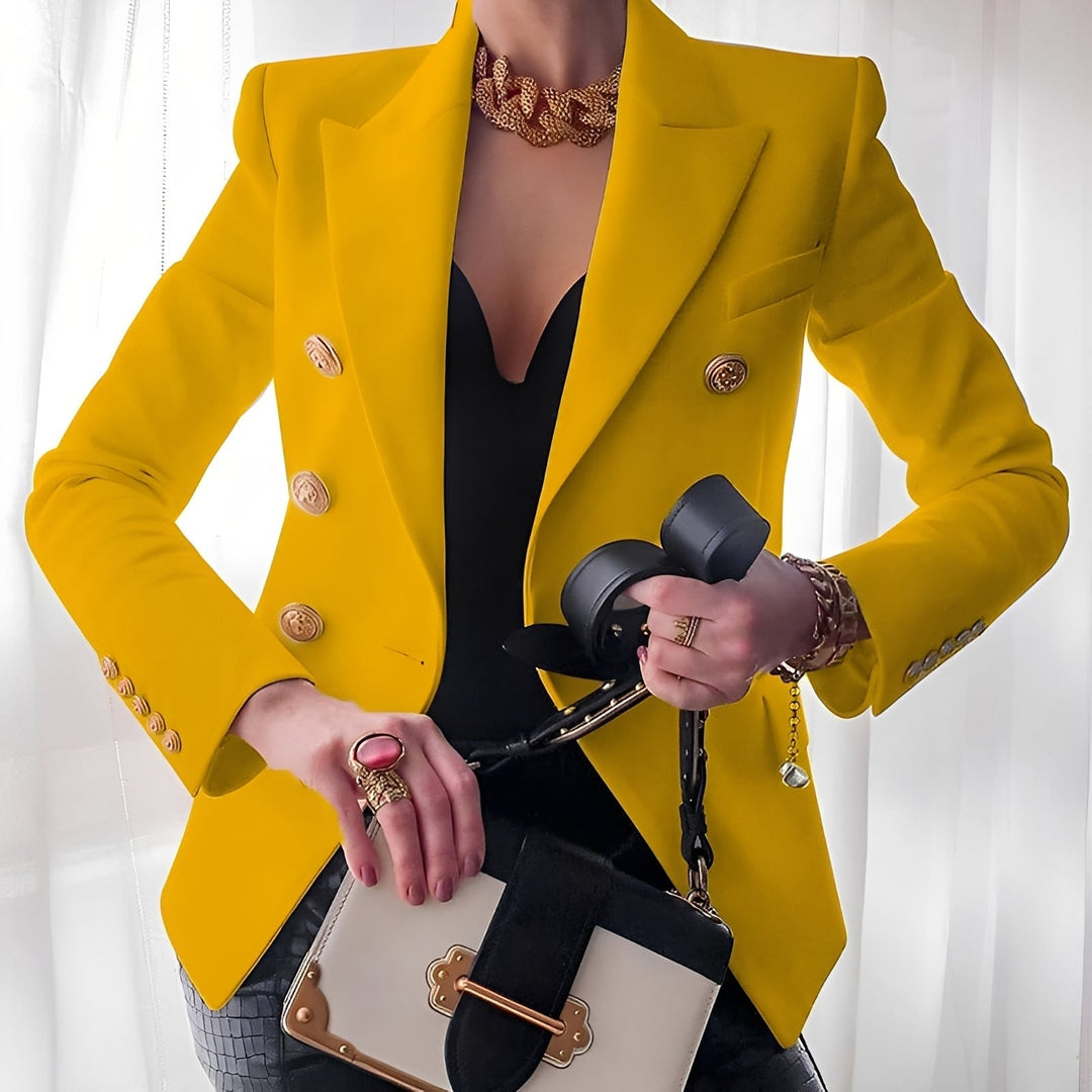 R&B | Klassischer Blazer mit Knöpfen für Frauen