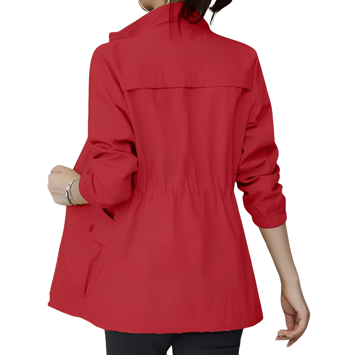 R&B | Trendige Damenjacke mit verstellbarer Taille