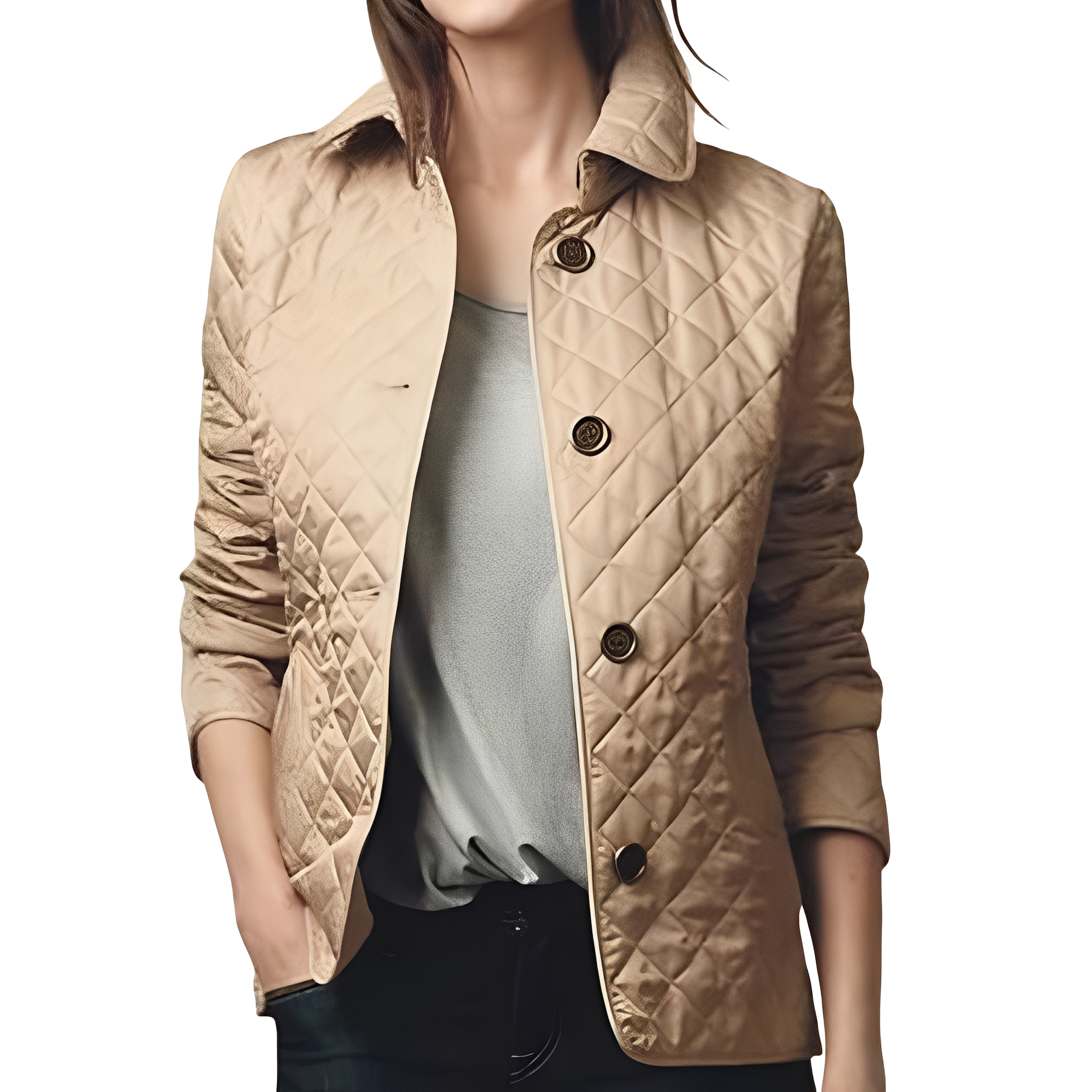 R&B | Elegante, enge Herrenjacke mit Knöpfen