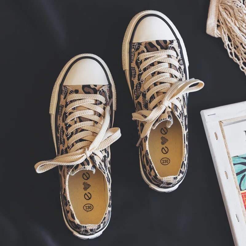 Stylische Leopard Damen Sneaker - Savannah R&B