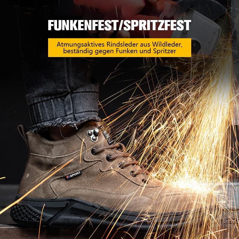 S1P Mode Rutschfeste, verschleißfeste, schlagfeste und pannensichere Sicherheitsarbeitsschuhe R&B