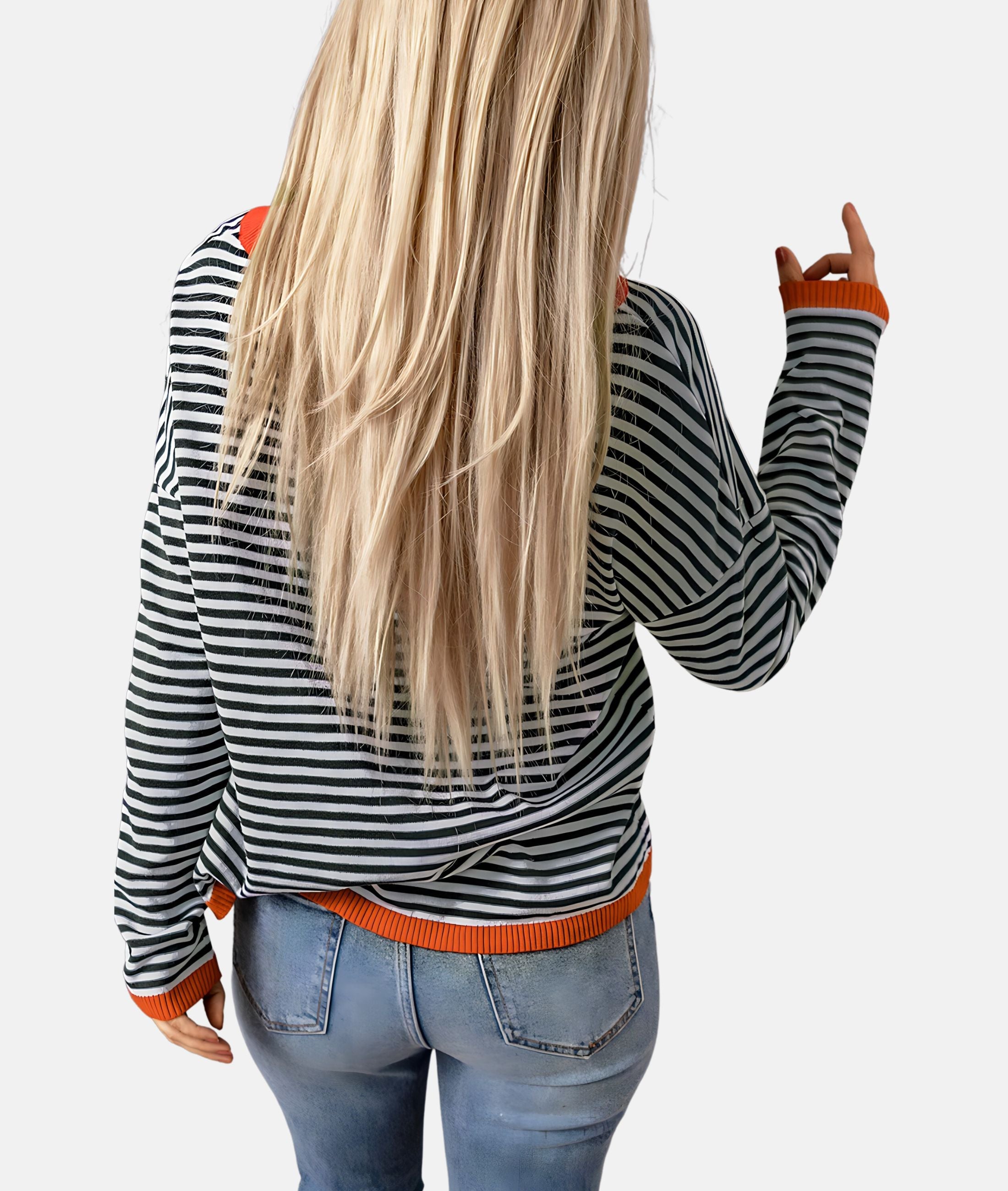 R&B | Gestreifter Pullover