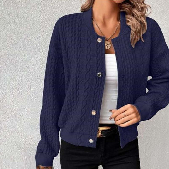 R&B | Gestrickte Strickjacke