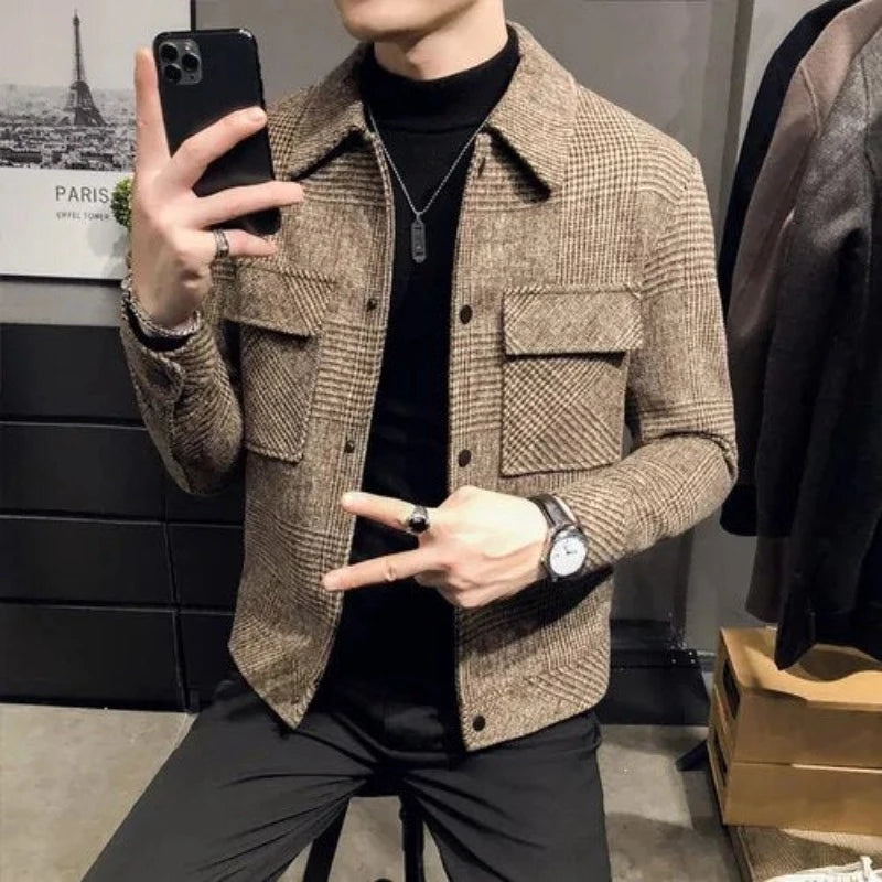 R&B | Klassische Karierte Jacke für Alle Jahreszeiten
