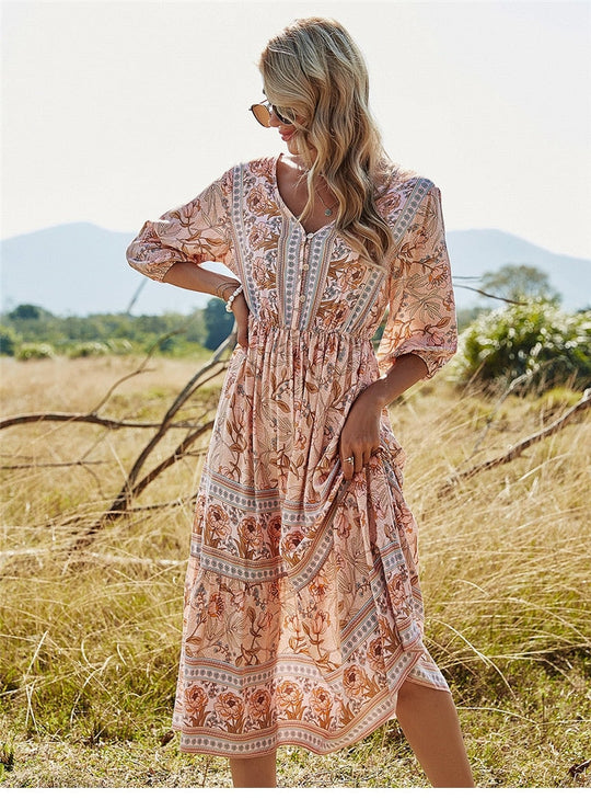 R&B | Stilvolles Boho Sommerkleid