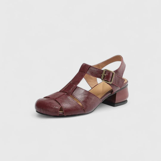 elegante Damensandalen, hochwertiges Leder. R&B R&B