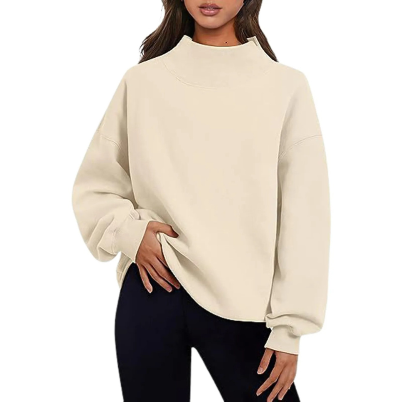 Heidi-Mode | Sweatshirt Locker Sitzender Damenpullover