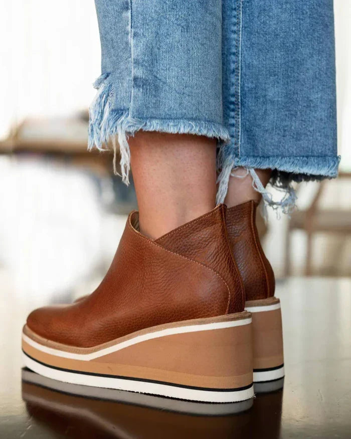 R&B | Damen Keilabsatz Stiefeletten