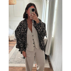 R&B | Bomberjack mit Leopardenmuster