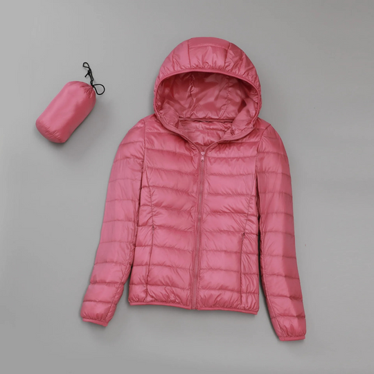 R&B | Leichte gesteppte Jacke mit Kapuze