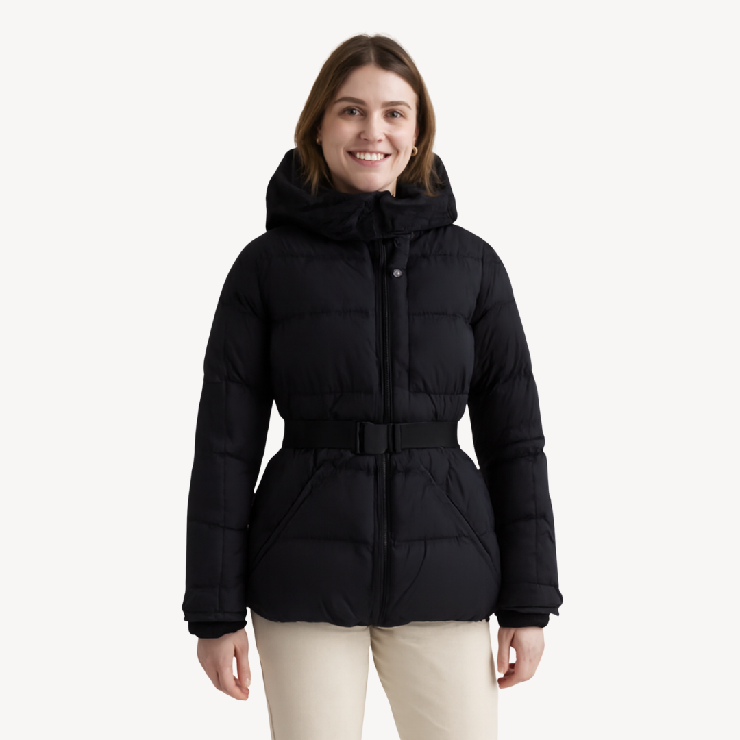 R&B | Damen Gürteltaschen-Pufferjacke