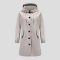 R&B | Wasserdichte Regenjacke mit Kapuze für Damen