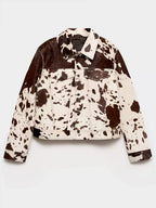 R&B | Gemusterte Lederjacke