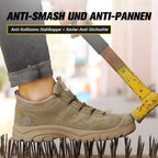 Herren Anti-Smashing Anti-Piercing Big Toe Cap Sicherheitsschuhe Freizeitschutzschuhe R&B