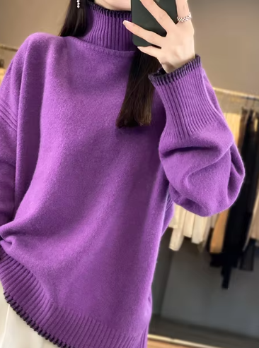 R&B | Rollkragenpullover Mode Lose