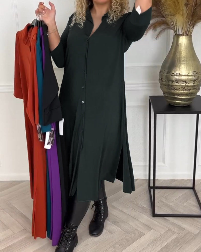 R&B | Hemdkleid mit Knöpfen