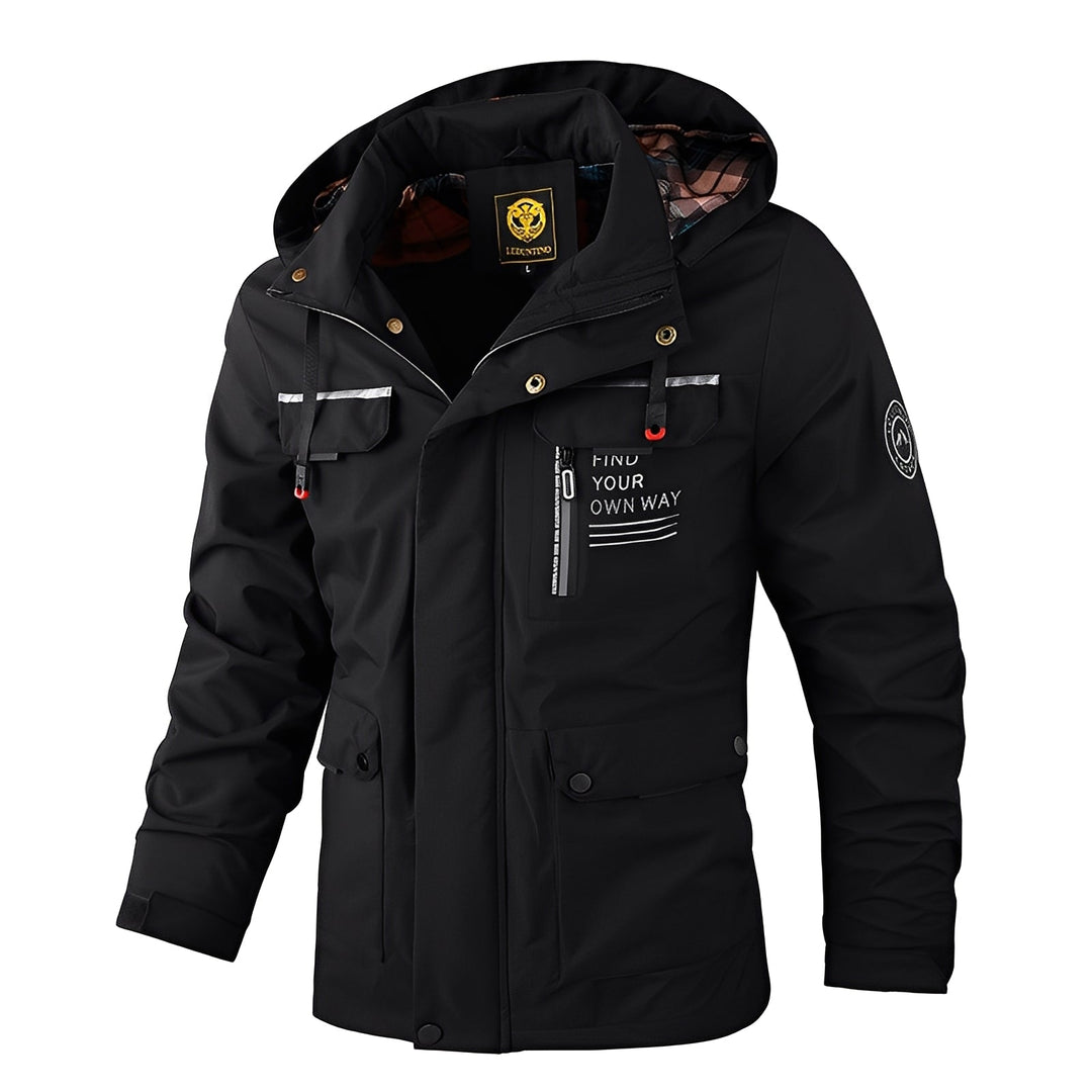 R&B | Wetterfest, Dicke Outdoor-Jacke für Männer
