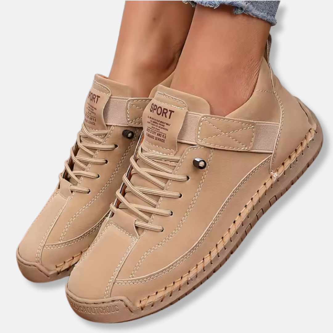 R&B | Stiefel Bis Zur Mitte Der Waden – Schnürung – Wasserabweisend – Rutschfeste Sohle – Lässige Passform